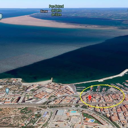 Apt Ideal Para Familias Cerca Del Mar L'Ampolla Exteriér fotografie