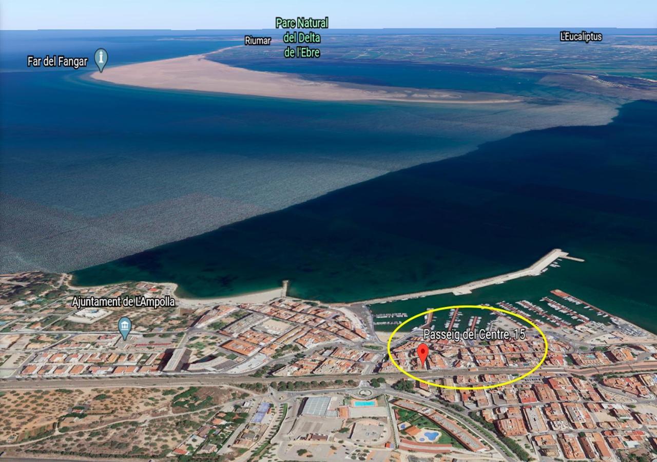 Apt Ideal Para Familias Cerca Del Mar L'Ampolla Exteriér fotografie